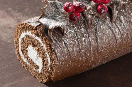 Bûche de Noël au Porto