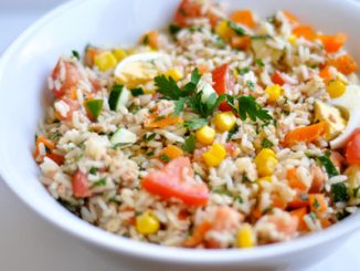 Salade de riz au thon