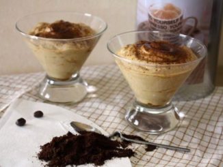 Verrine de mascarpone au café