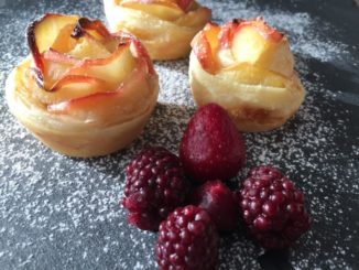 Roses Feuilletées aux pommes